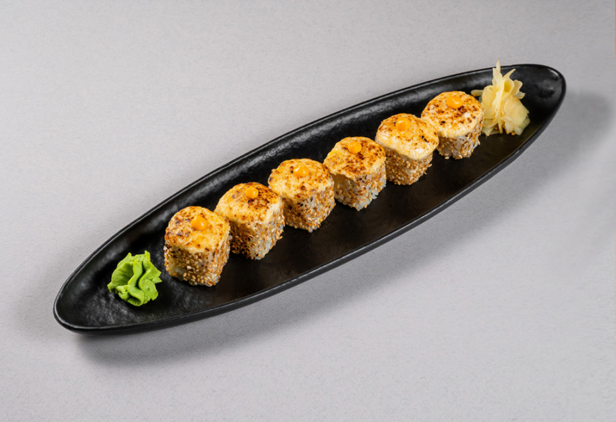 Запеченный ролл с тунцом 6 шт.